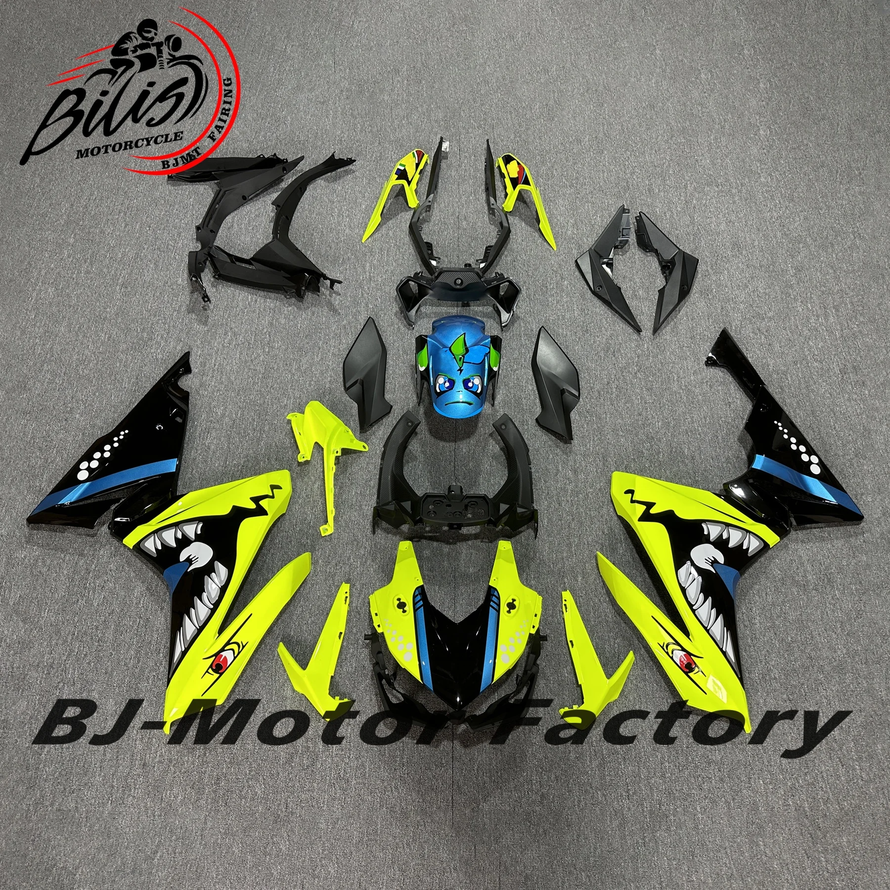 لهوندا CBR500R CBR 500R CBR500 R 2019 2020 2021 2022 2023 الجسم الهدايا المجمعة الكاملة القلنسوة هيكل السيارة ABS حقن رمادي أسود أصفر