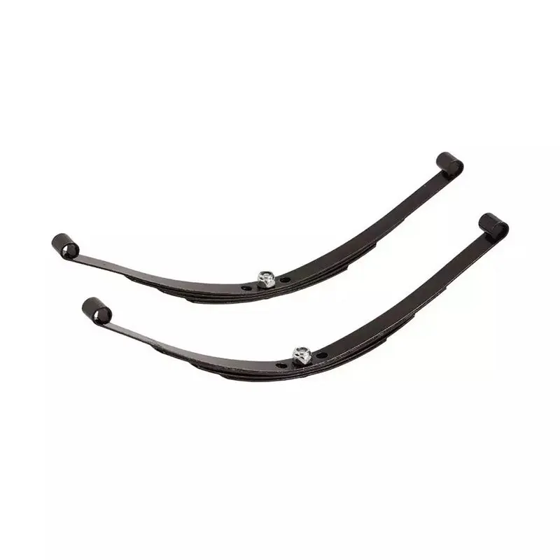 4 unidades 1/10 Rock Crawler barra de aço inoxidável com suspensão de mola de folha dura para caminhão axial D90