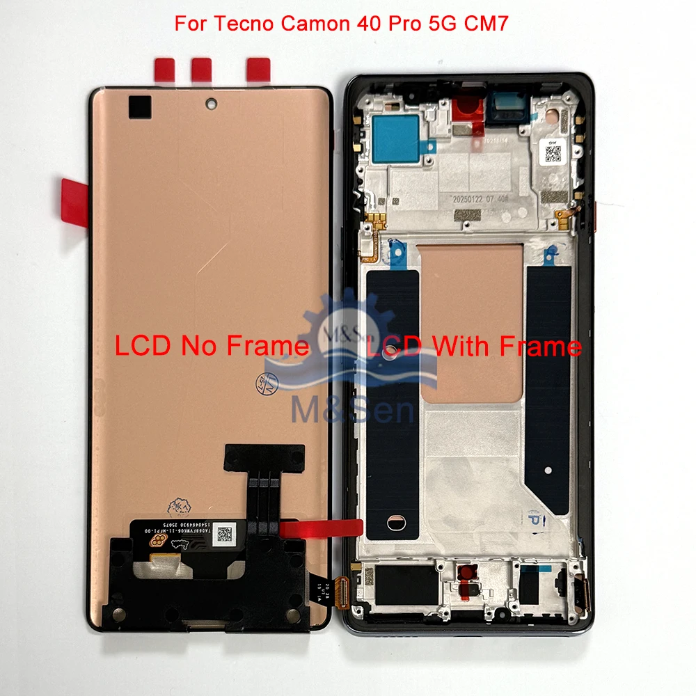 original-amoled-for-tecno-camon-40-4g-cm5-lcd-display-screen-frame-for-camon-40-pro-4g-cm6-40pro-5g-cm7-40-premier-5g-cm8-lcd