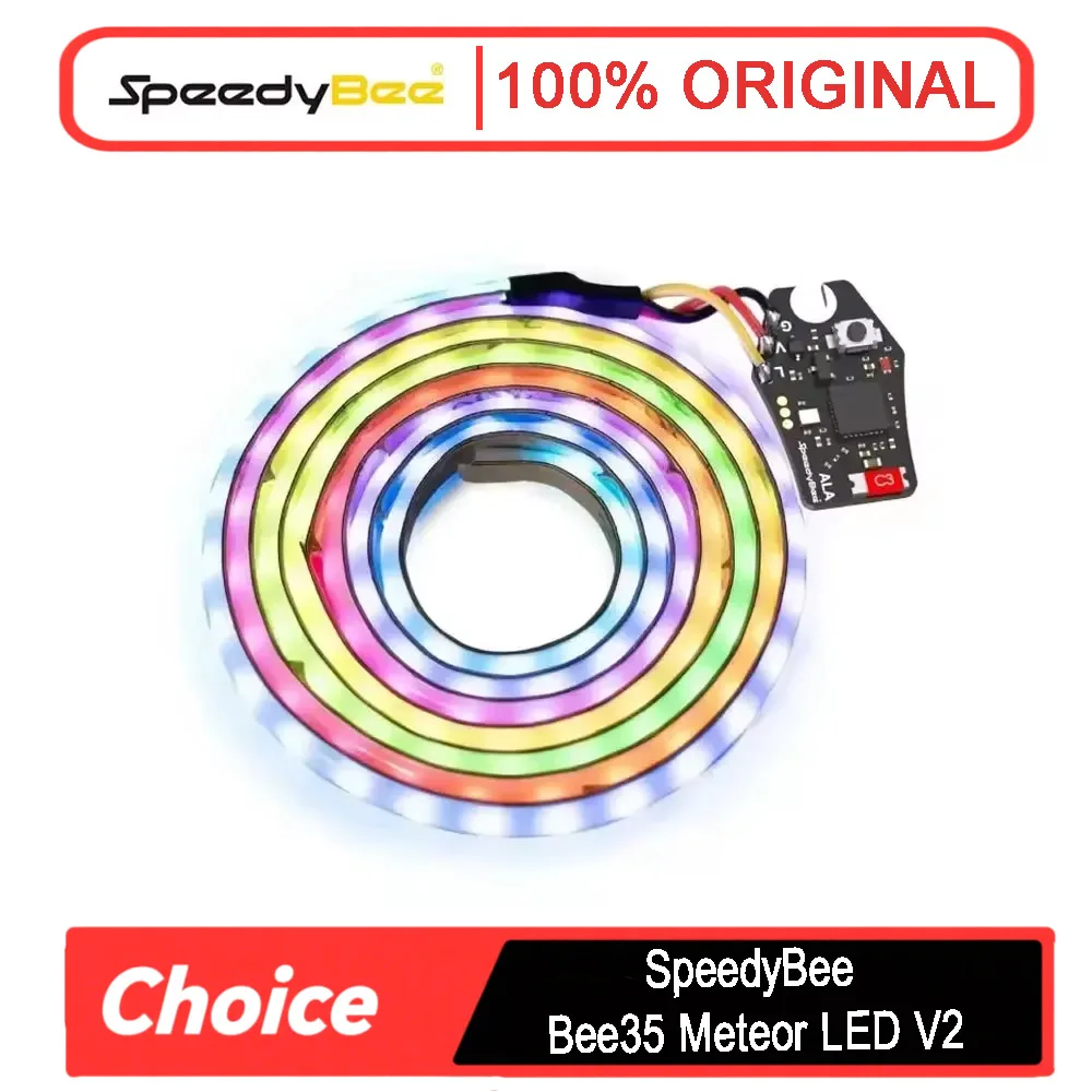 

SpeedyBee Light Беспроводные светодиодные ленты с метеоритом и управлением полетом Беспроводная настройка поддерживает с контроллером полета BOOT