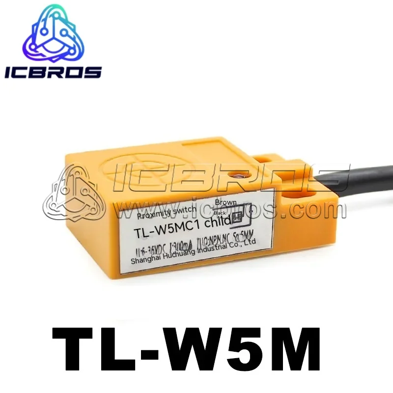 TL-W5M Inductive Proximity Switch Metal SenSor TL-W5MC1 C2 F1 F2 Three Wire NPN/PNP Normally Open 24V TL-W5MC2 TL-W5MF1 TL-W5MF2