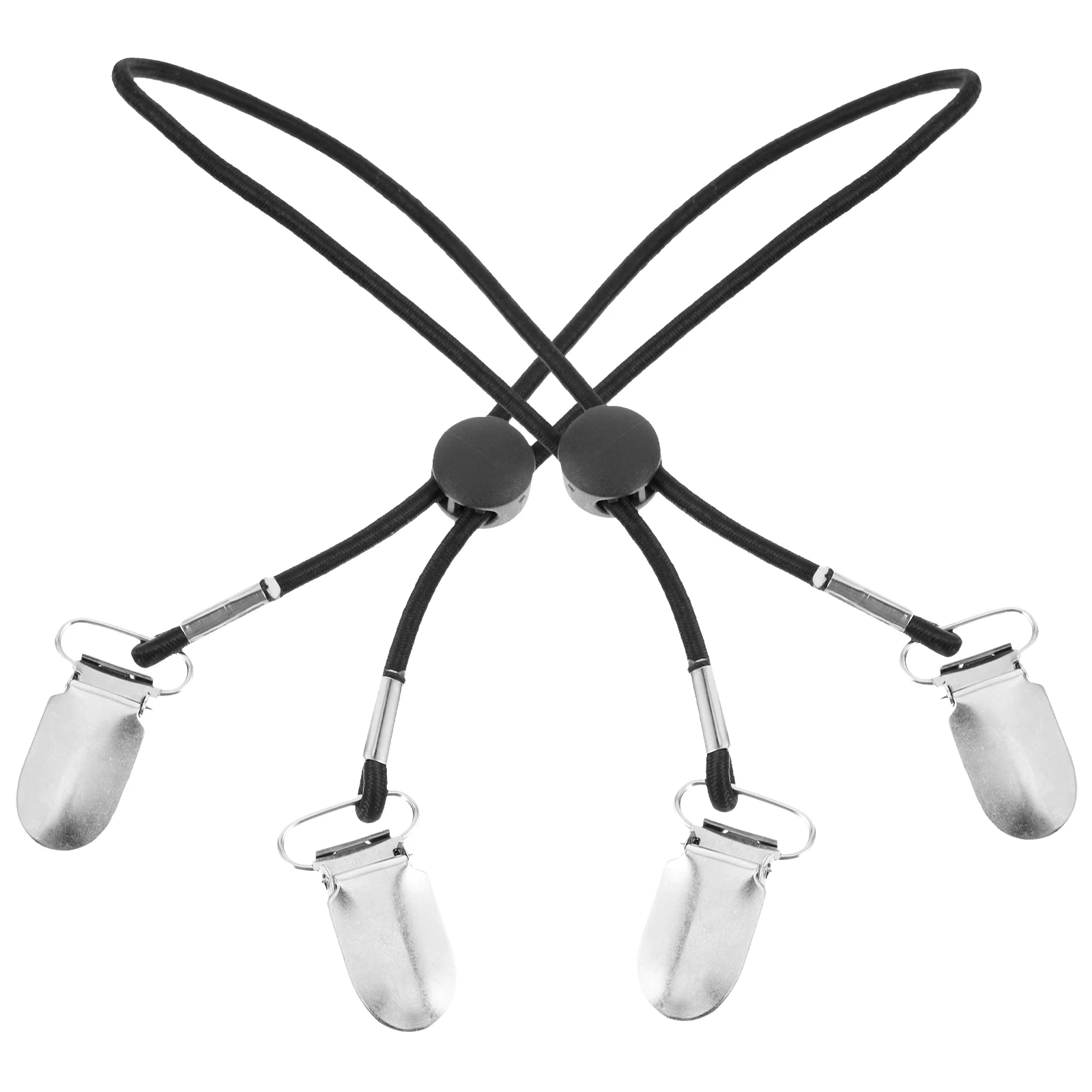 

2Pcs Adjustable Bed Sheet Holder Straps Elastic Mattress Clips for Secure Sheet Fixing High Durability Bed Clips for Sheets