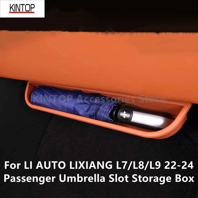 

For LI AUTO LIXIANG L7/L8/L9 22-24 Passenger Umbrella Slot Storage Box,Interior Modification Accessories Refit