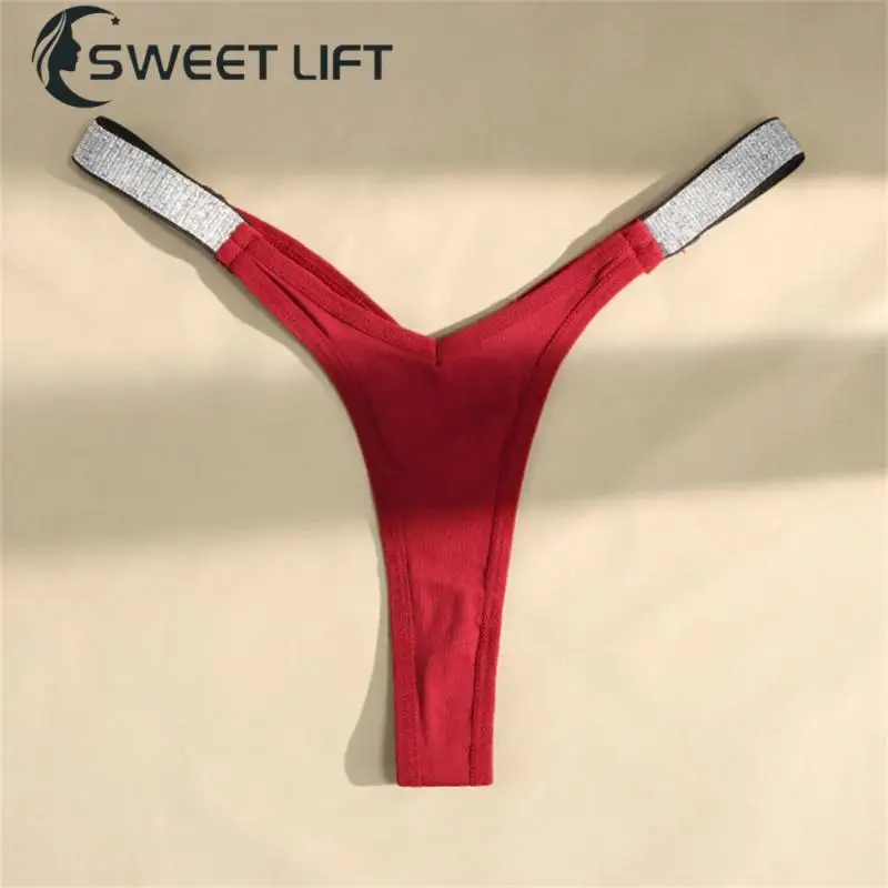 Low Waist Underwear Next To The Skin Fine Texture Speakerphone  Funny Thong Ladies Pants Intimate Underwear T-back Comfort