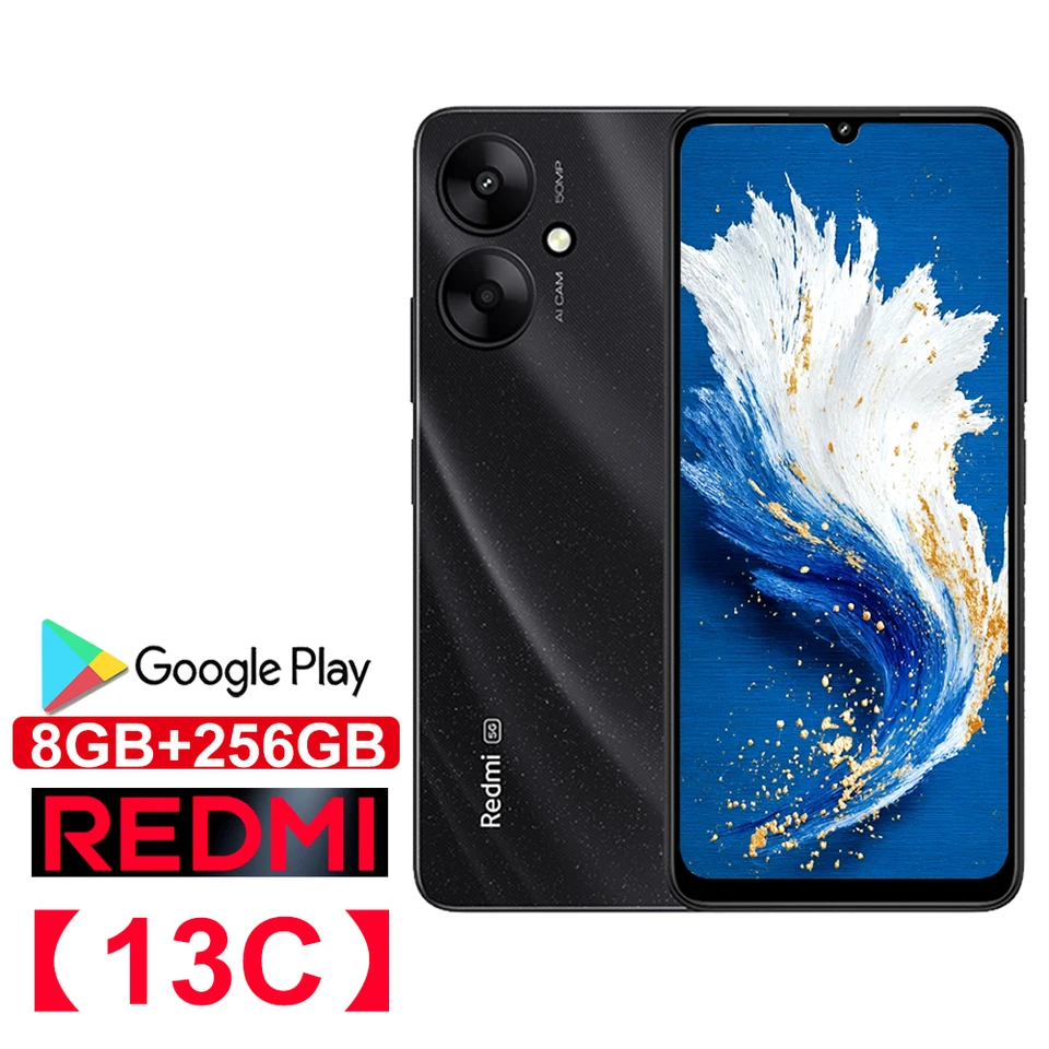 XIAOMI Redmi 13C 6.74-inch smartphone 8GB+256GB/5000mAh/side