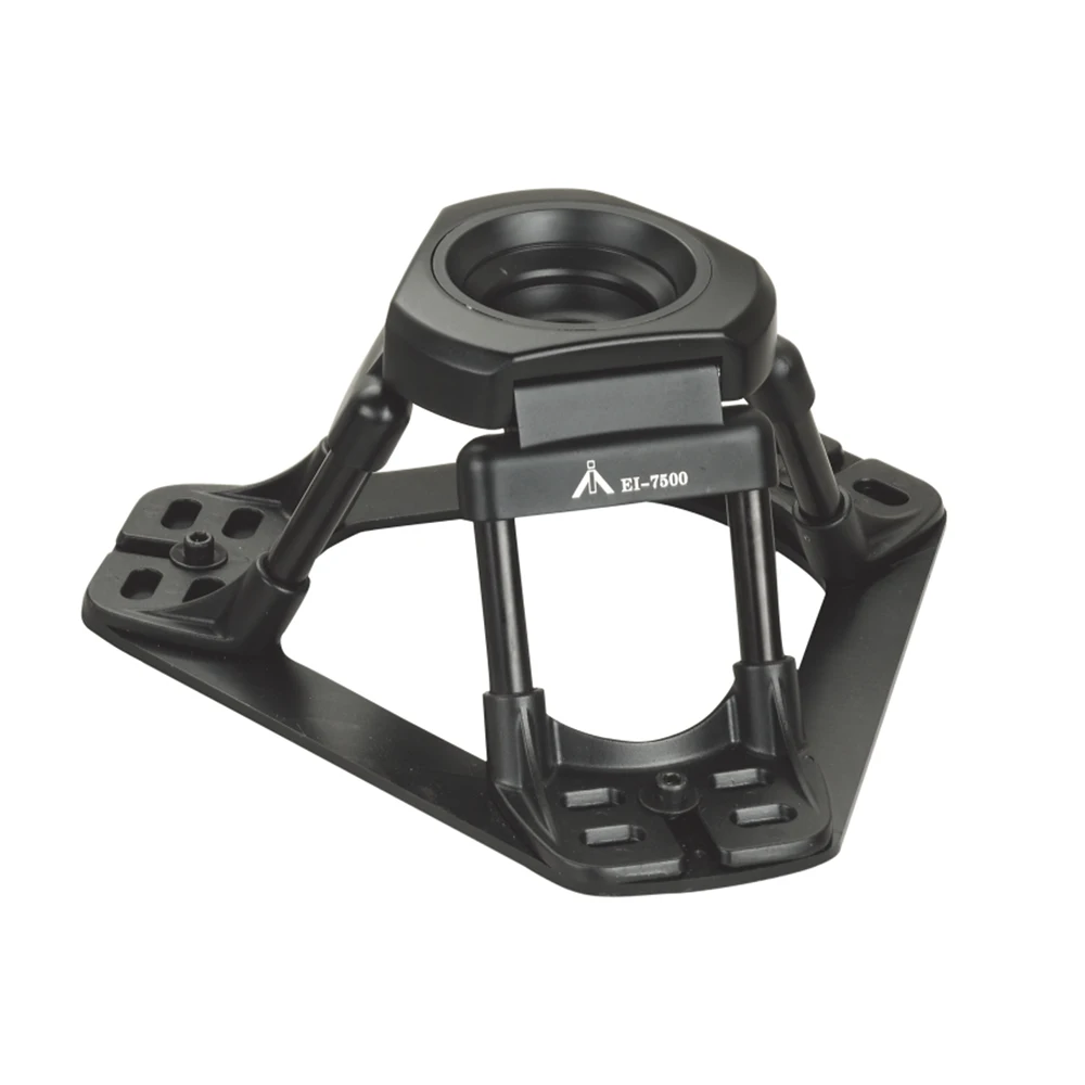 E-IMAGE EI-7500 Professional Aluminum Hi-hat Baby Legs Tripod with 75/100mm Bowl Raylab Desktop Camara Tripod