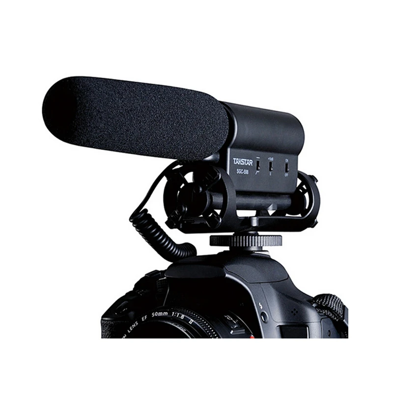 

SGC-598 interview microphone Canon SLR camera recording and receiving external microphone DV camera recording