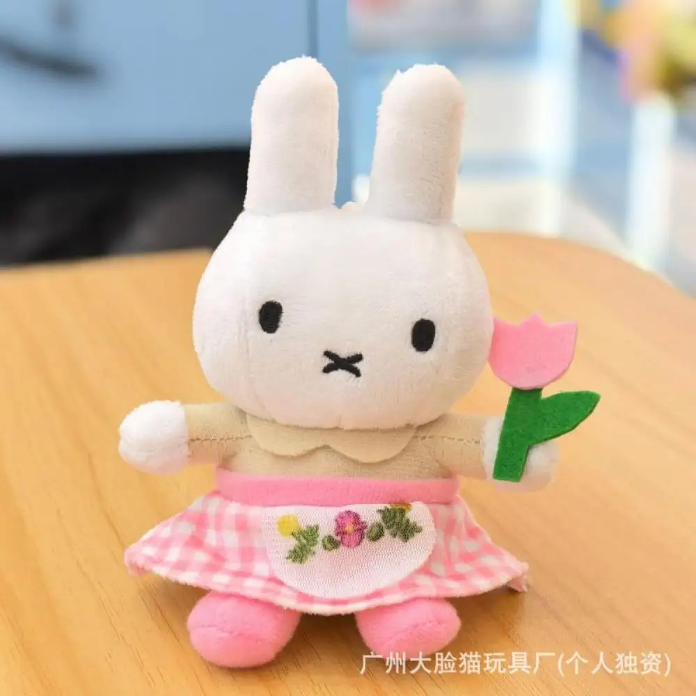 Nijntje sleutelhanger Japans meisje make-up tas autosleutel cartoon pluche pop hanger Koreaanse kinderen schattig knuffel meisje verjaardagscadeau