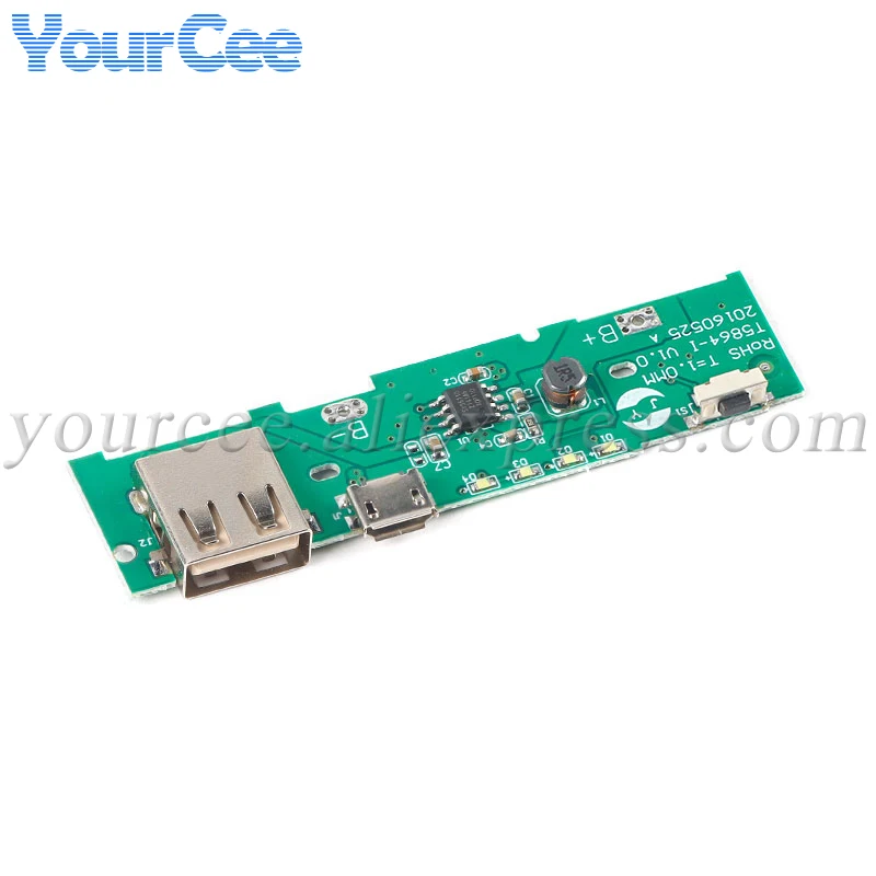 5V 1A 2A Power Bank Charger Charging Circuit Board Step Up Boost Power Module For Mobile DIY