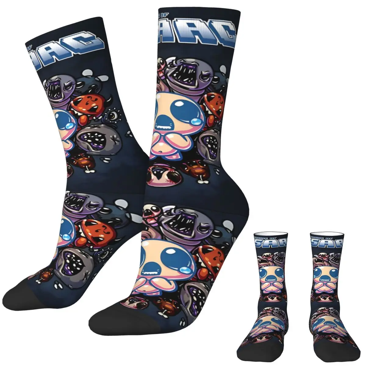 

The Binding Of Isaac Socks Autumn Video Game Stockings Korean Men's Warm Soft Socks Design Climbing Anti Sweat Socks