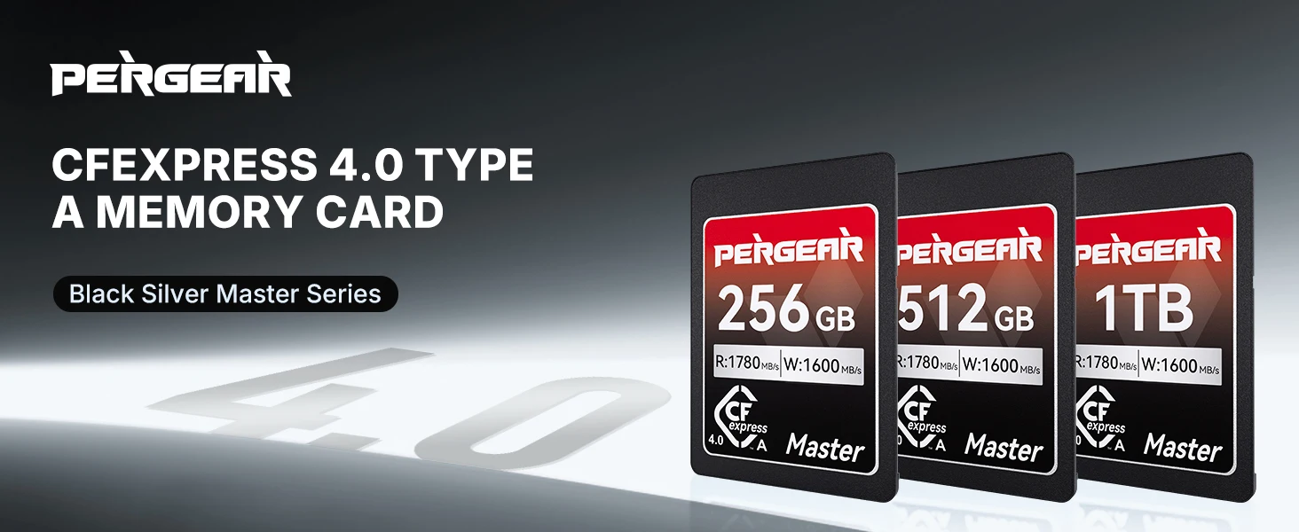 Tarjeta de memoria PERGEAR 256GB 512GB 1TB CFexpress 4,0 tipo A