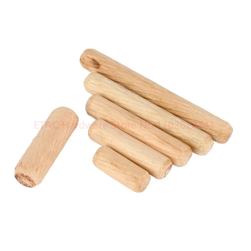 

2-30pcs Woodworking Doweling Jig Kit Round Grooved Fluted Wooden Plug Wood Dowel Pins Rod Drilling Guide Locator Tool