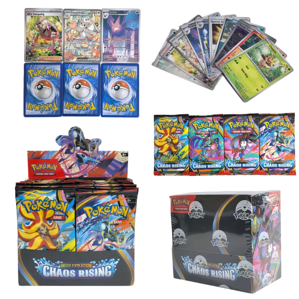 2026 360Pcs English Pokémon TCG: Sword Shield Evolving Skies Booster Box Pokemon trade card 36 Pack Box Ready to ship
