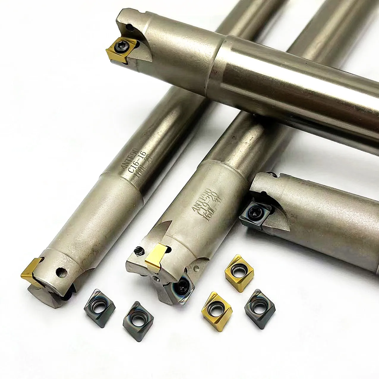 4 nkt060308 Hartmetalle insatz te90 4 nte90 Metall-Schnell fräser Wolfram carbid 4nkt060308r-m Schnell fräser