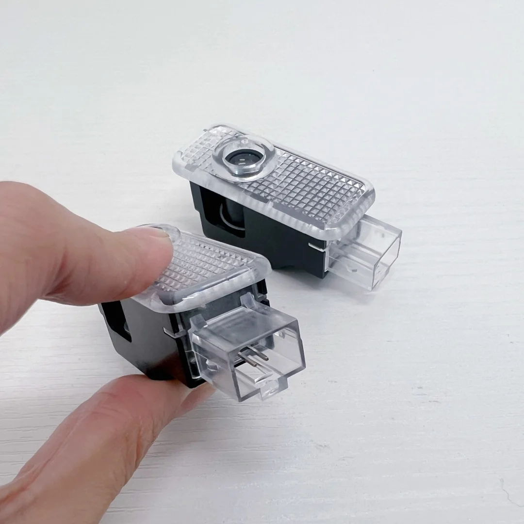 2/4p Led Car Door Welcome Light Projection lamp For AUDI A3 A4 A5 A6 C5 B5 B6 B7 B8 B9 A7 A8 Q7 Q5 Q3 RS TT sline quattro Logo - view 4
