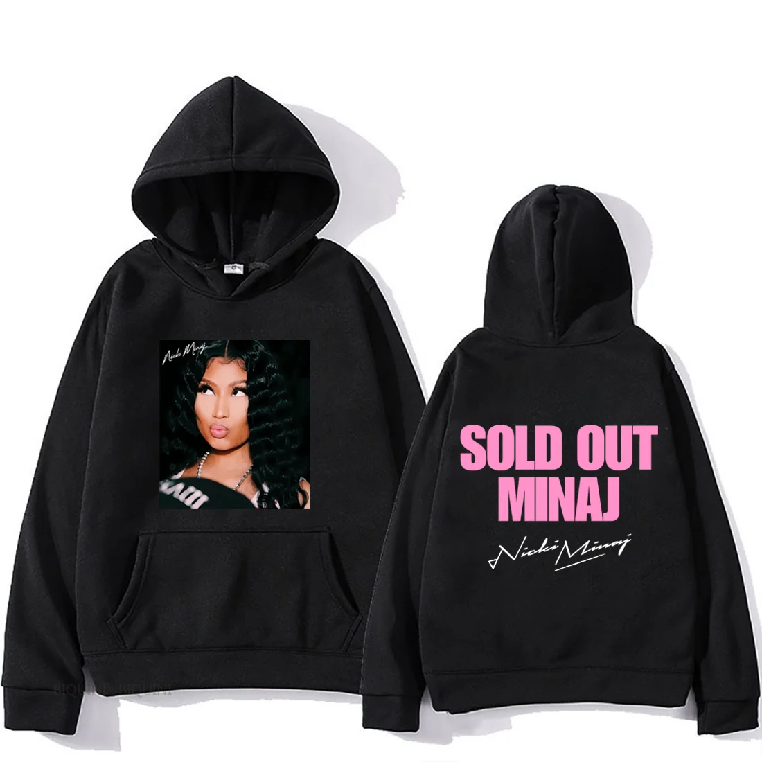 

Hot rapper Nicki Minaj Pink Friday Album fashion Hoodie Men Women hip hop streetwear Fleece hoodie Long Sleeve Loose Sportswear