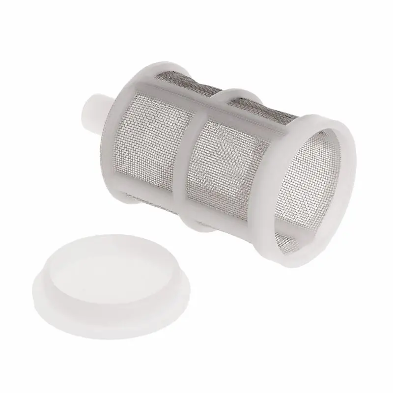 Aquarium Intake Filter Stainless Steel Mini Mesh Cover Fish for Tank Water Filter Accessories Fits 7mm 10mm Tube