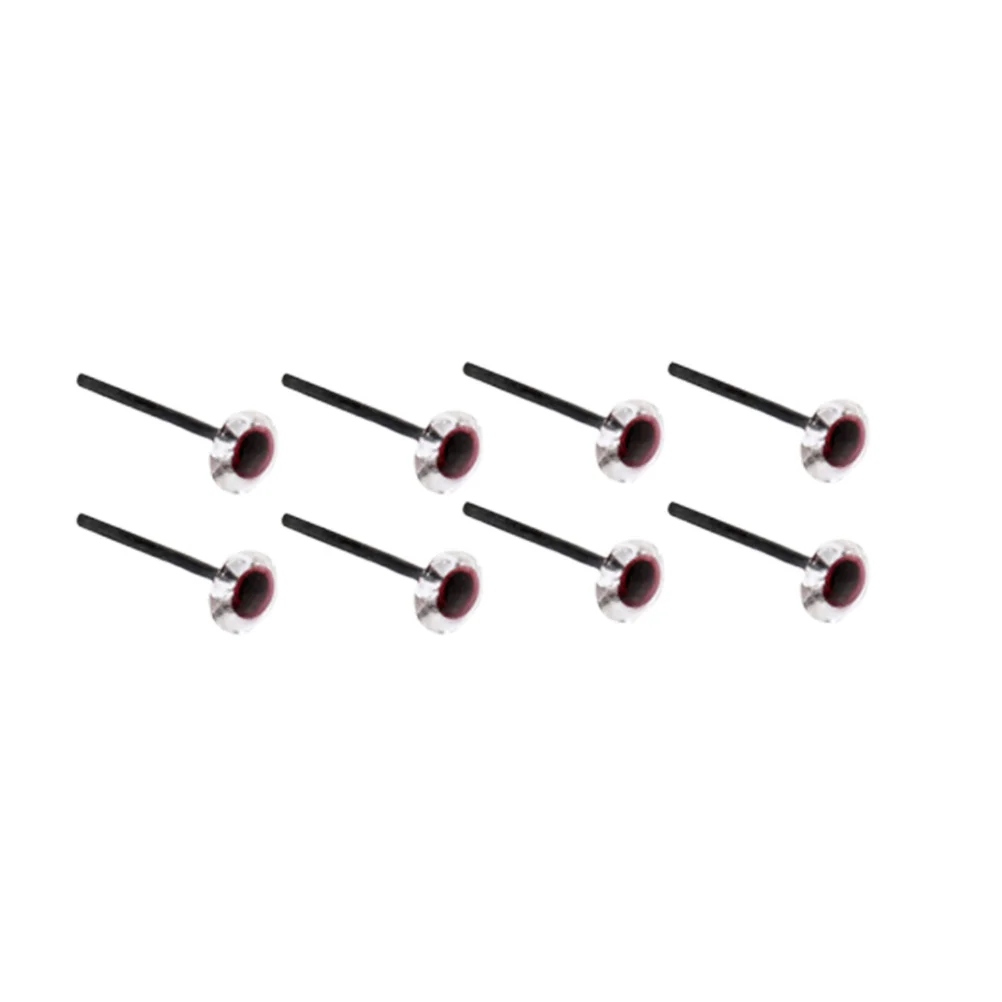 

200Pairs Transparent Animal Safety Eyes Black Plastic 3Mm DIY Plastic Craft Components for Handmade Art Projects Classroom Use