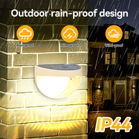 2/4/8Pcs Solar Fence Light Outdoor Waterproof Wall Lamps Festoon Decoration LED Light for Garden Step Patio Stairs