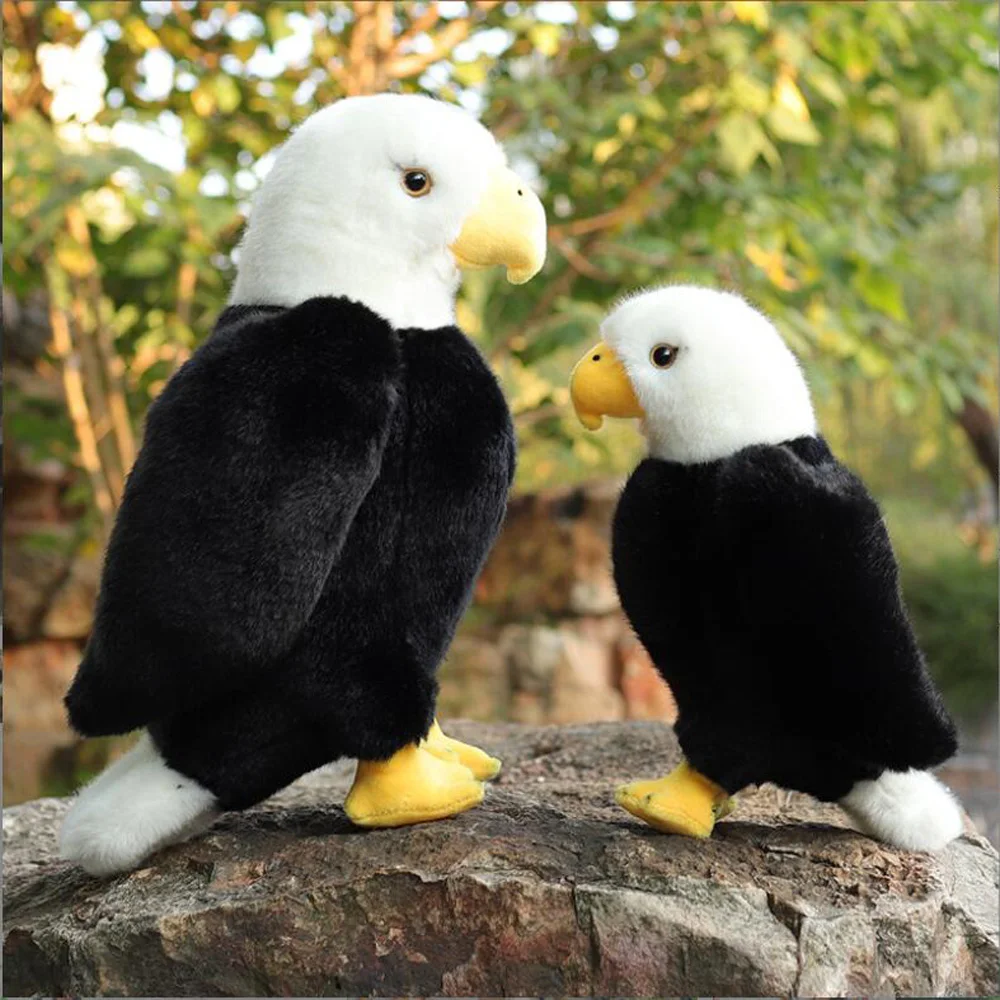 Cartoon Eagle Pelikaan Gier Ooievaar Vogel Gevulde Kinderen Knuffel