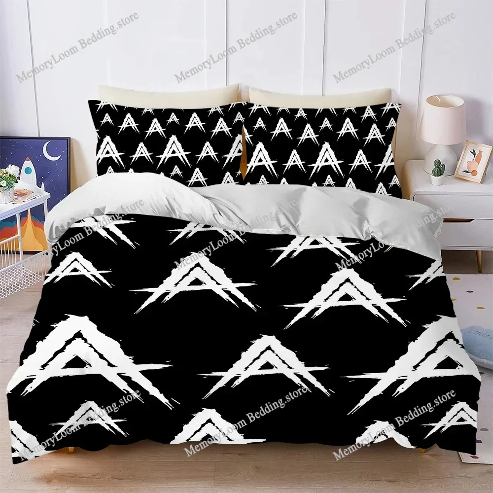 

Rapper Anuel AA Music Duvet Cover Set Home Style Bedding Soft Laundry Cotton Bed Four Seasons Student Dormitory Home Textile963