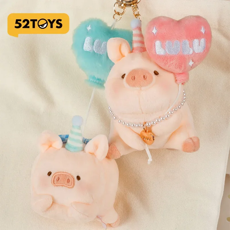 52 juguetes LuLu the Piggy serie clásica colgante B6 libro juguetes muñeca Linda figura de Anime adornos de escritorio colección de regalos