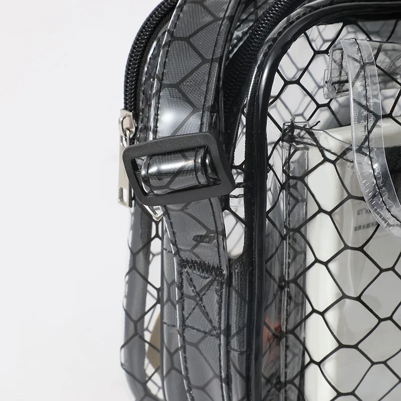 Антистатическая прозрачная сумка из ПВХ, сумки через плечо большой емкости для полупроводниковых чистых помещений