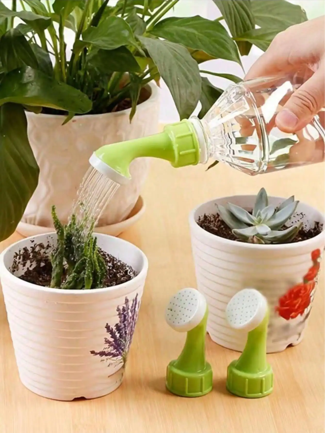 2pcs Automatic Battery-Free Plant Watering Nozzles for Potted Plants Indoor Gardening Water Saving Effort Saving