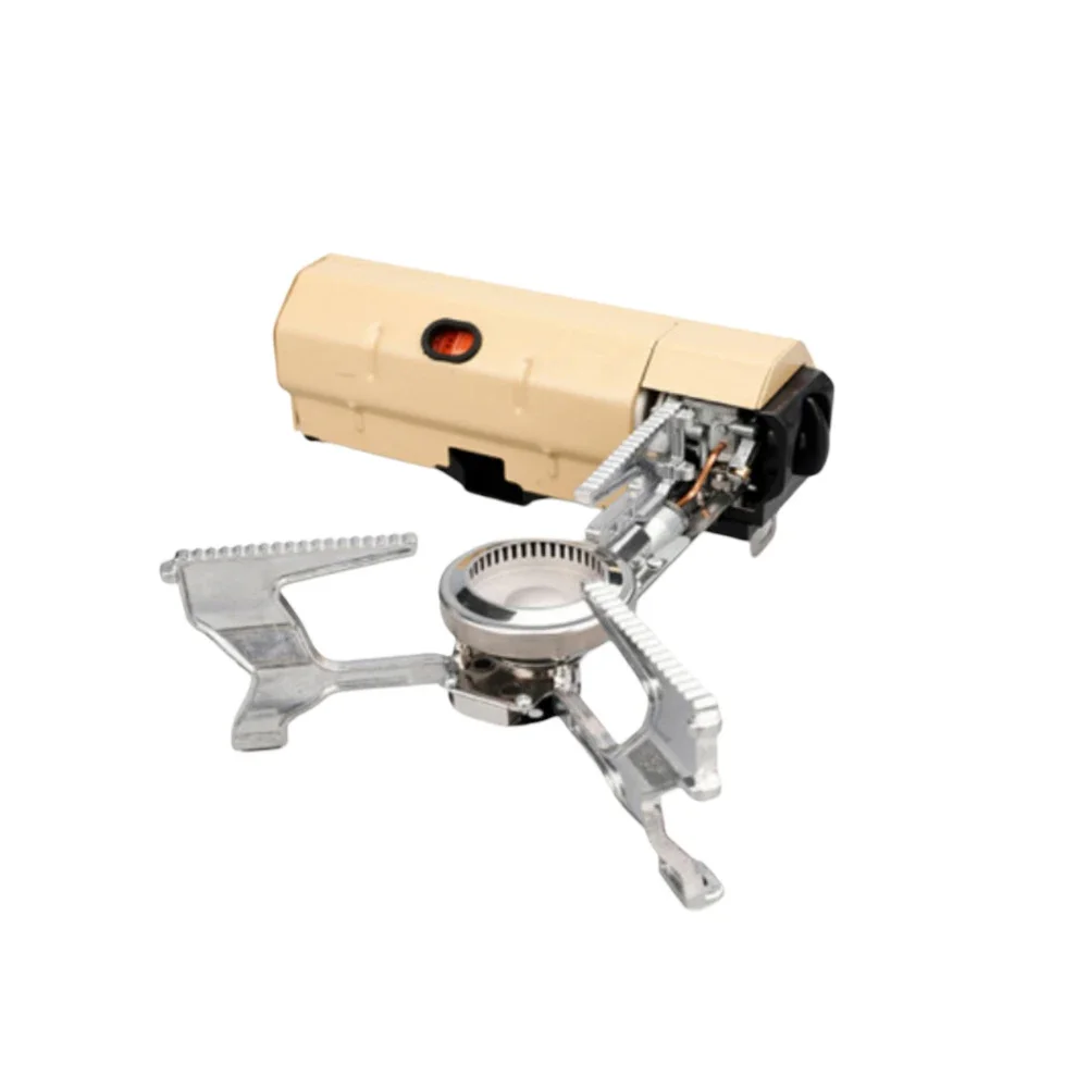 

Adjustable Gas Flow Stove Cassette Gas Stove 26*10*10cm Folding Stove Compact Folding Design Outdoor Adventures