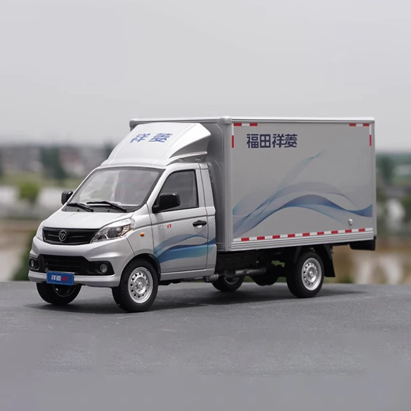 Diecast 1:18 Scale Foton Xiangling V1 Alloy Truck Model Finished Product Simulation Toy Collection Gift Static Model