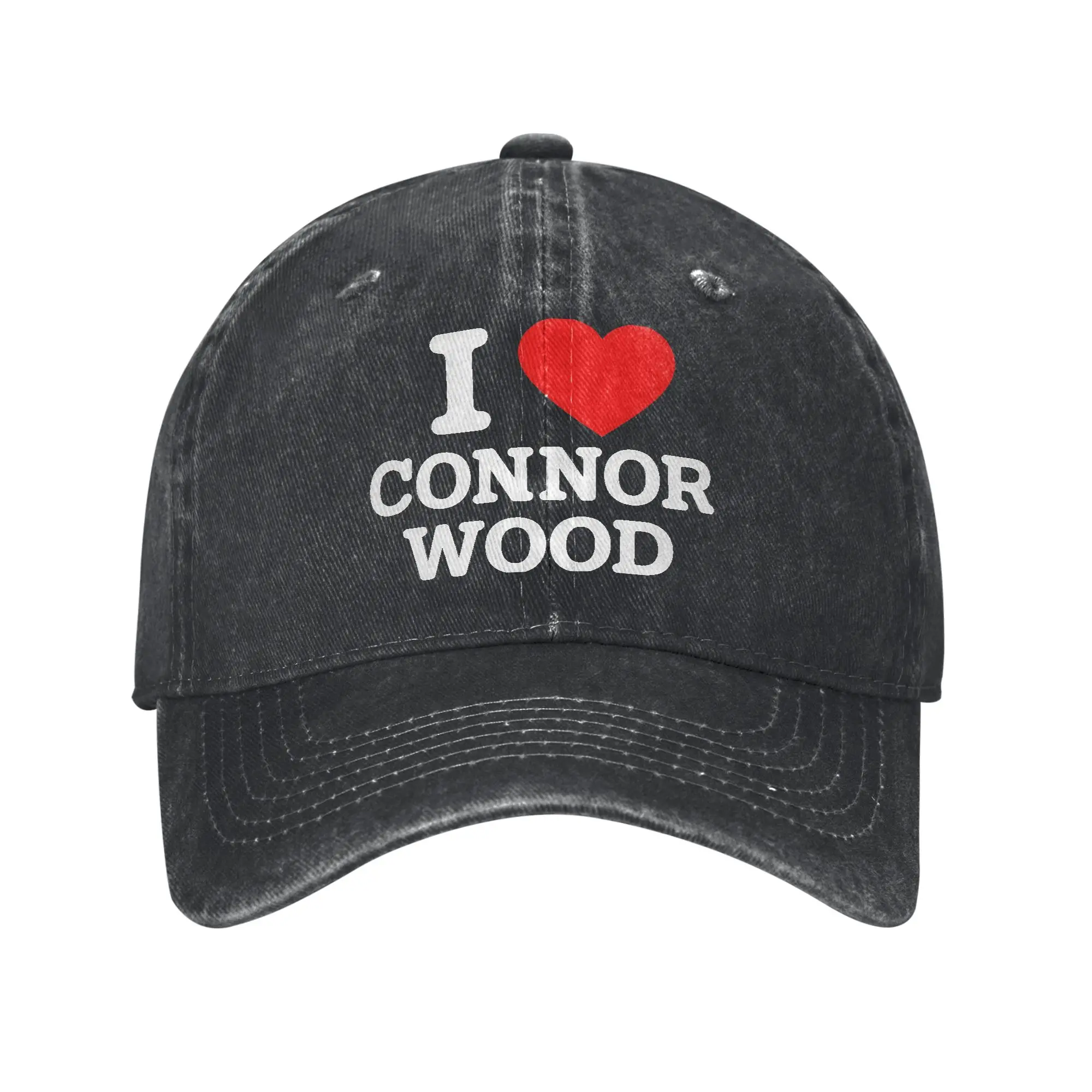 Baseball Cap Connor Wood Summer y2k Cool Trucker Hat  Women Men Print Tennis Skate Sun-Proof Snapback Cap