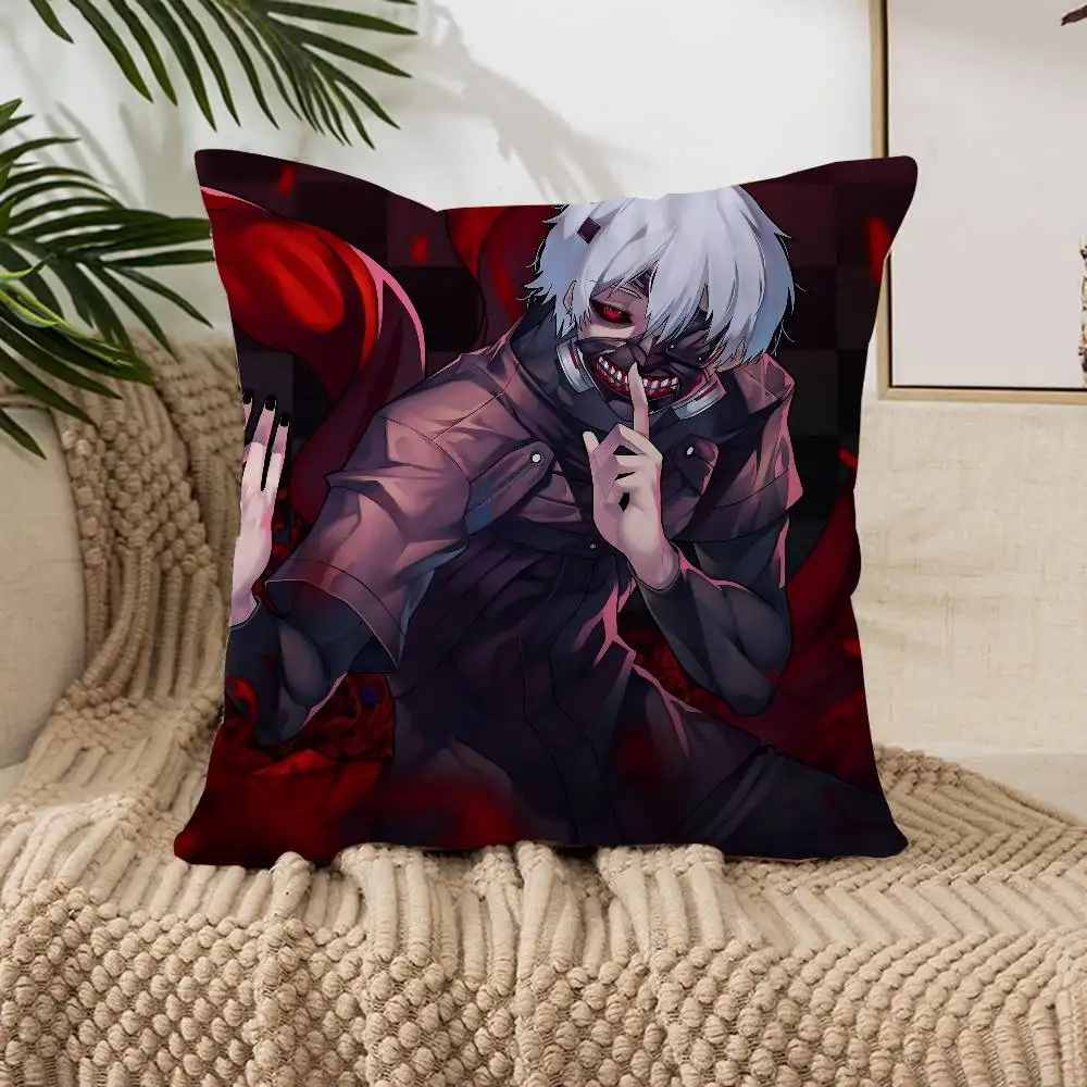 طوكيو الغول K-Kaneki-كين غطاء الوسادة 30x50 البوليستر وسائد أريكة وسائد رمي الزخرفية ديكور المنزل غطاء وسادة