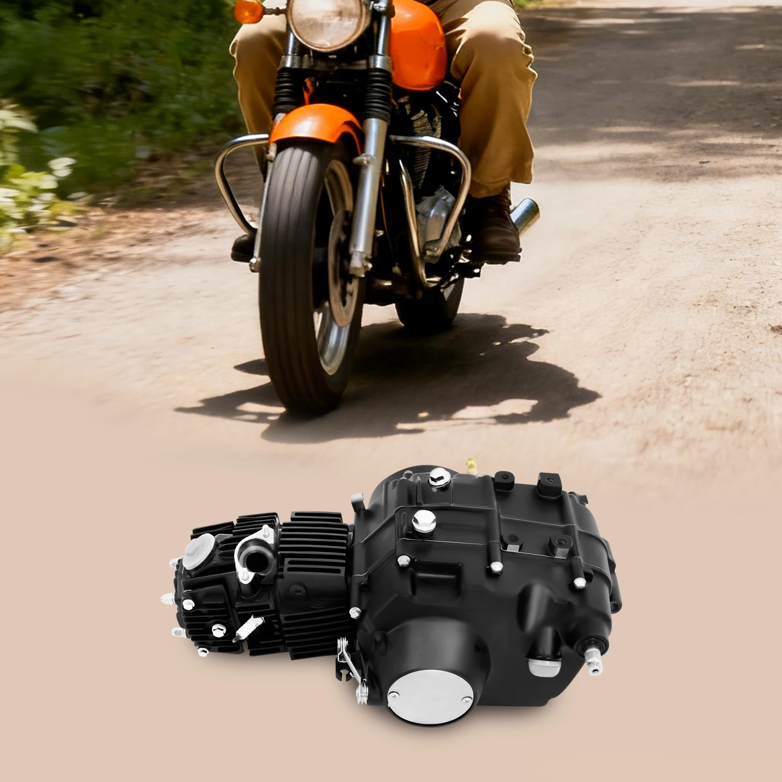 110Cc Motorcycle En…