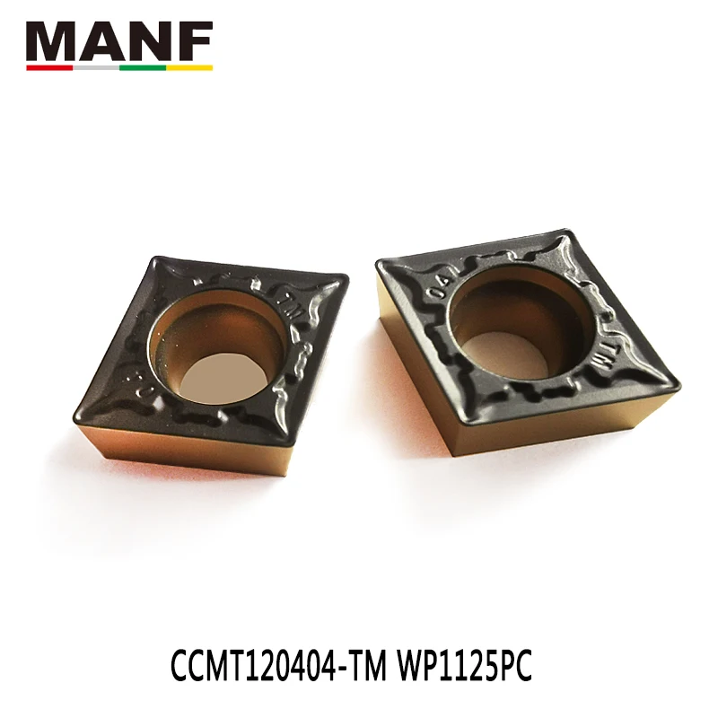 MANF Turning Tool Lathe Cutter CCMT120404 Internal Hole Processing Carbide Inserts Indexable cutting For S25R-SCLCR Holder