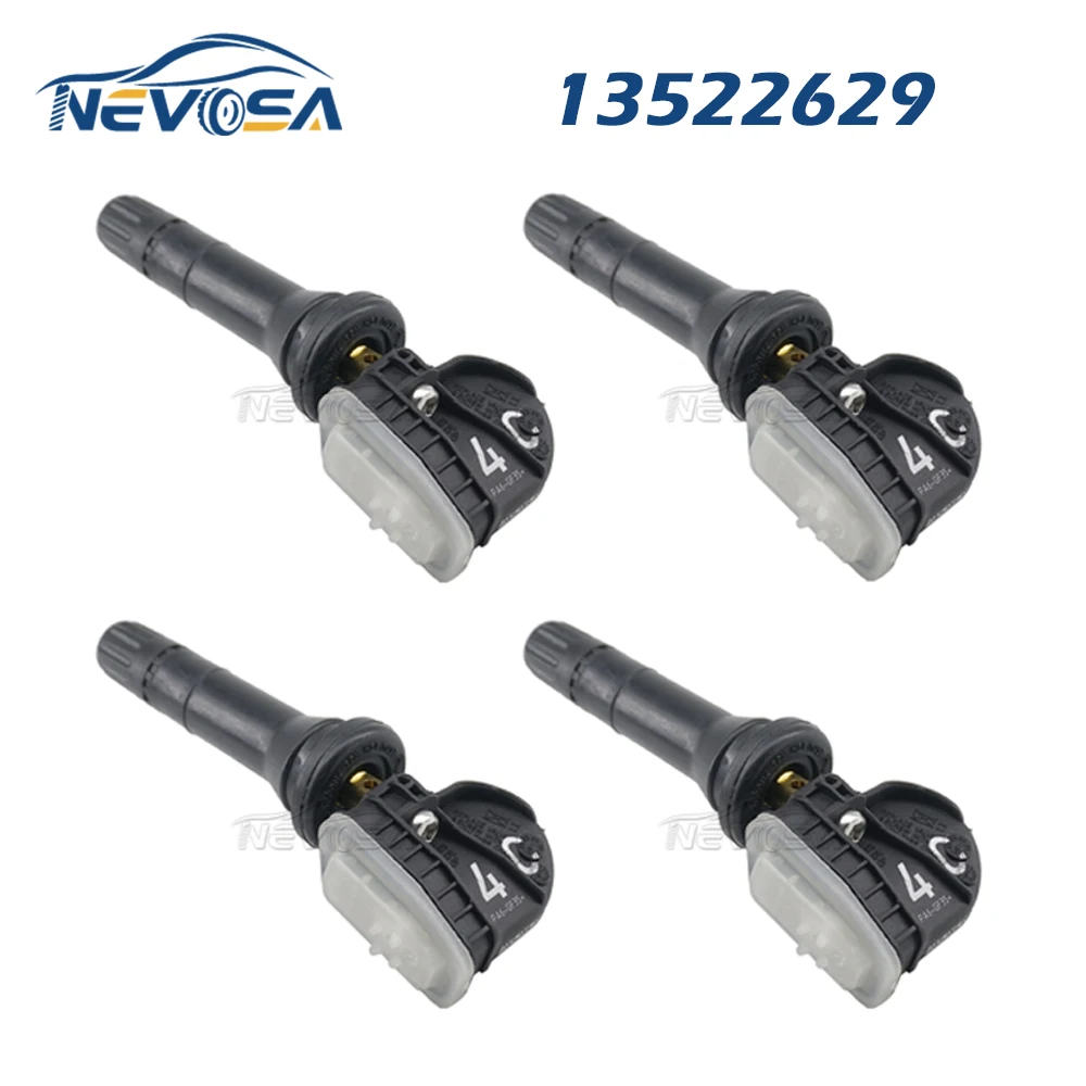 NEVOSA 13522629 TPMS Sensor For Cadillac CT4 CT6 XT5 Opel Ampera-E Antara L-A Karl Mokka J-A Vauxhall Viva 13589601 433MHz