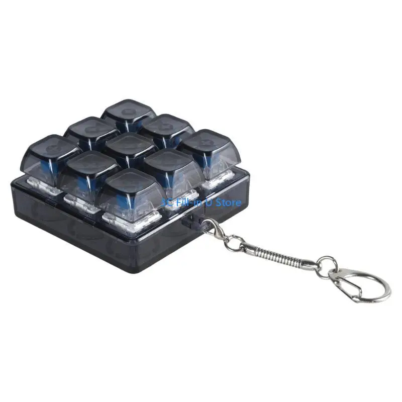 Teclados mecânicos G8TA 9Key Switches Tester Somitores chave chave XDA iluminados