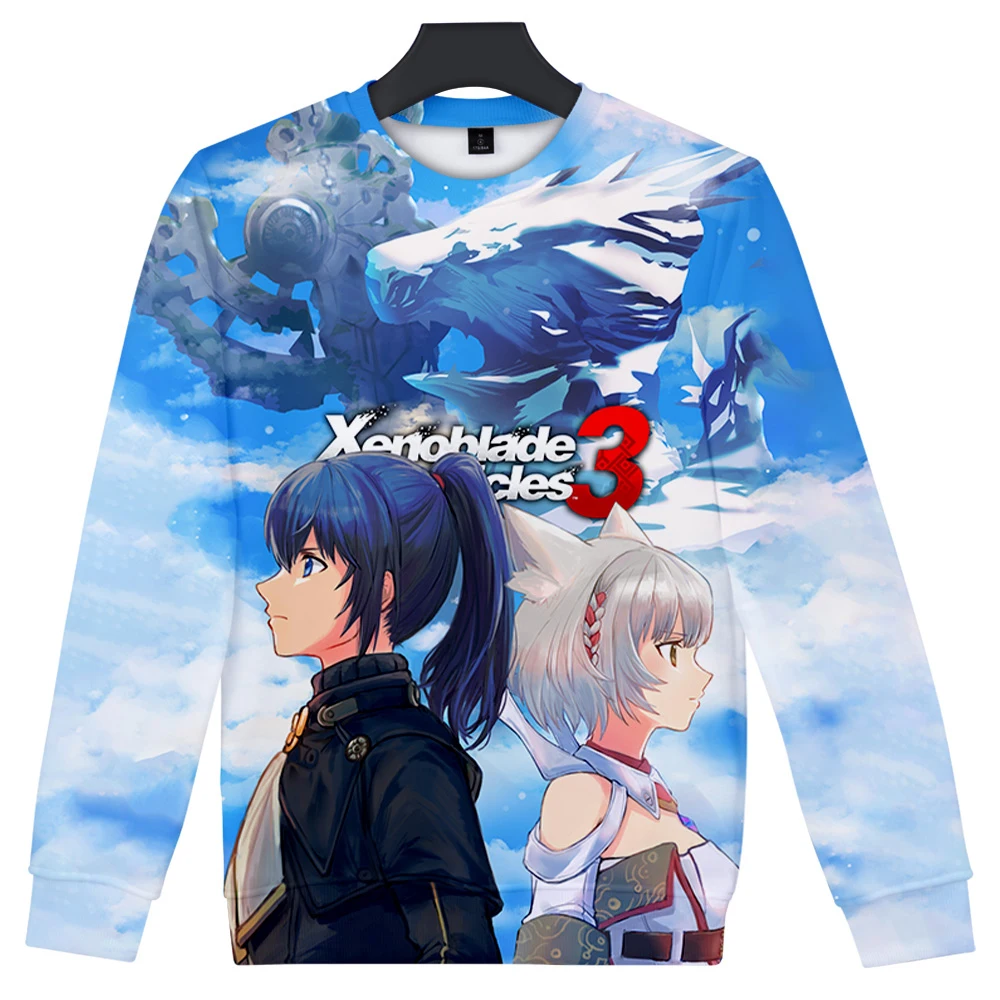 Xenoblade Chronicles 3 Merch CREWNECK autumn winter  Men/Women casual Round sweatshirt XenobladeChronicles 3 Hoodies