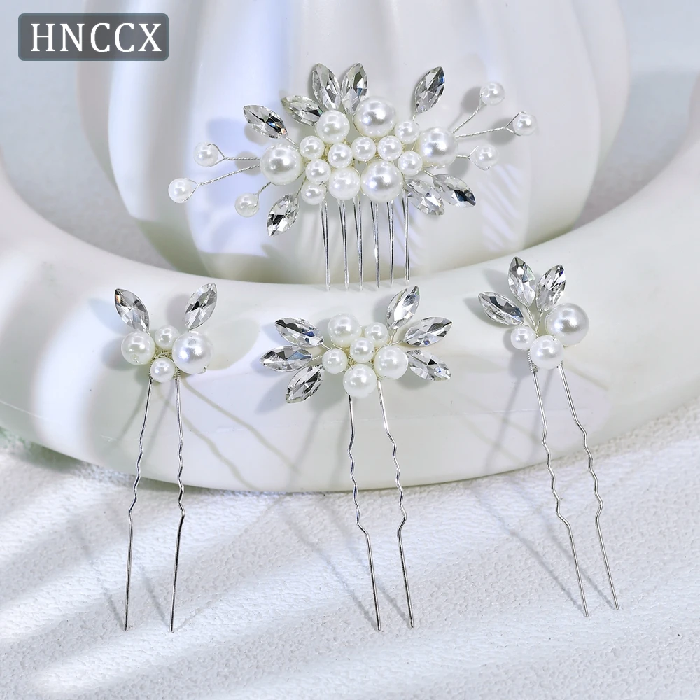 

YouLaPan элегантная свадебная заколка для волос с жемчугом, плетение ручной работы, модные женские аксессуары для волос для банкета, танцевальной вечеринки HP591