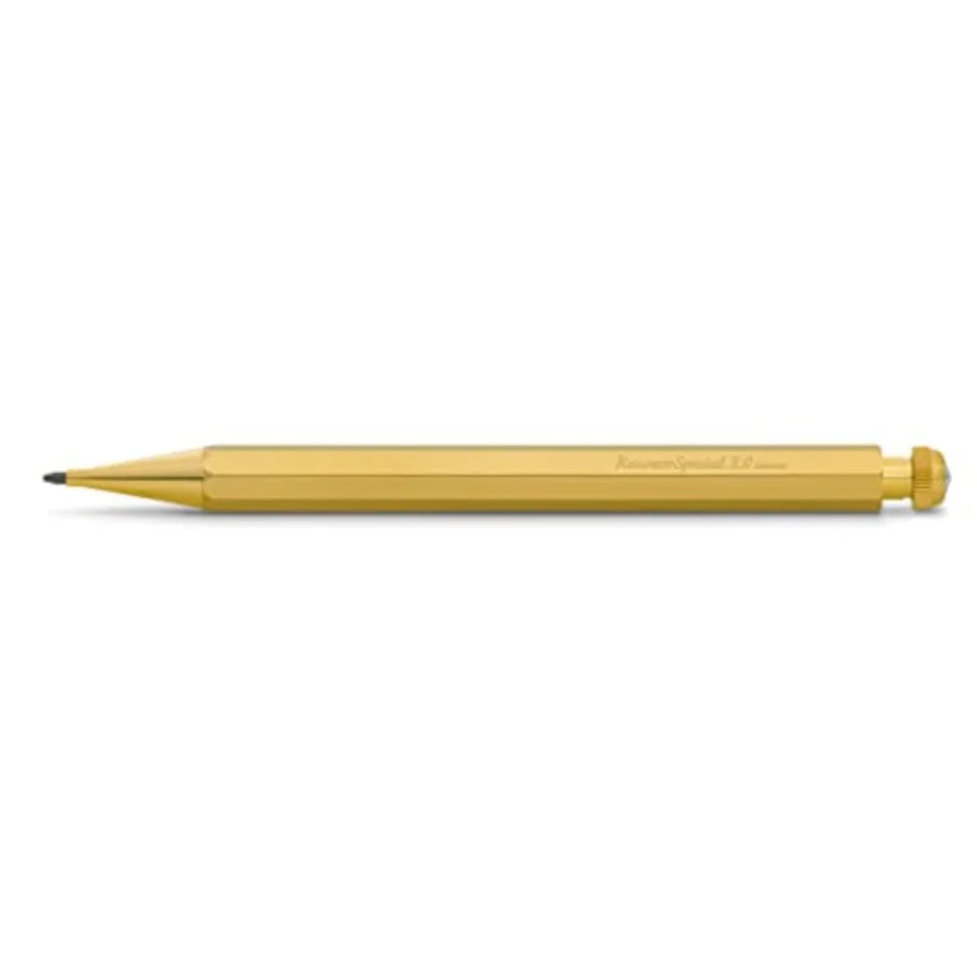

Special Mechanical Pencil Brass 2.0 mm I Lead Pencil Made of Premium Brass I Push Lead 14 cm I Refillable without Eraser