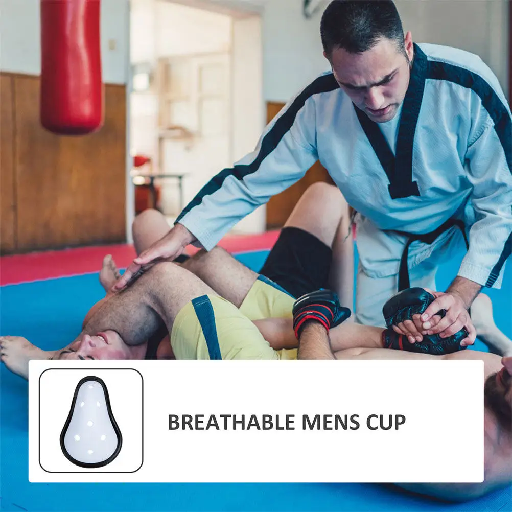 4Pcs Groin Protector Groin Cup Inner Pad Eva Pe Comfortable Breathable Crotch Guard Sports Training Boxing