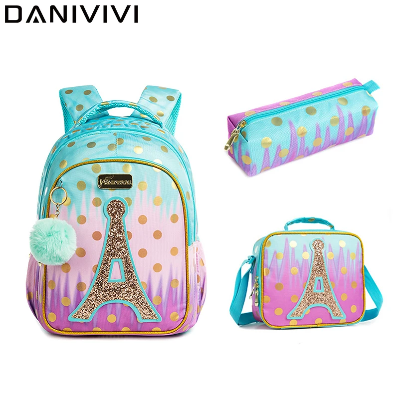 3-in-1-school-bags-for-girls-backpack-for-kids-back-to-school-teenagers-girls-sequin-tower-kawaii-backpack-with-lunch-bag