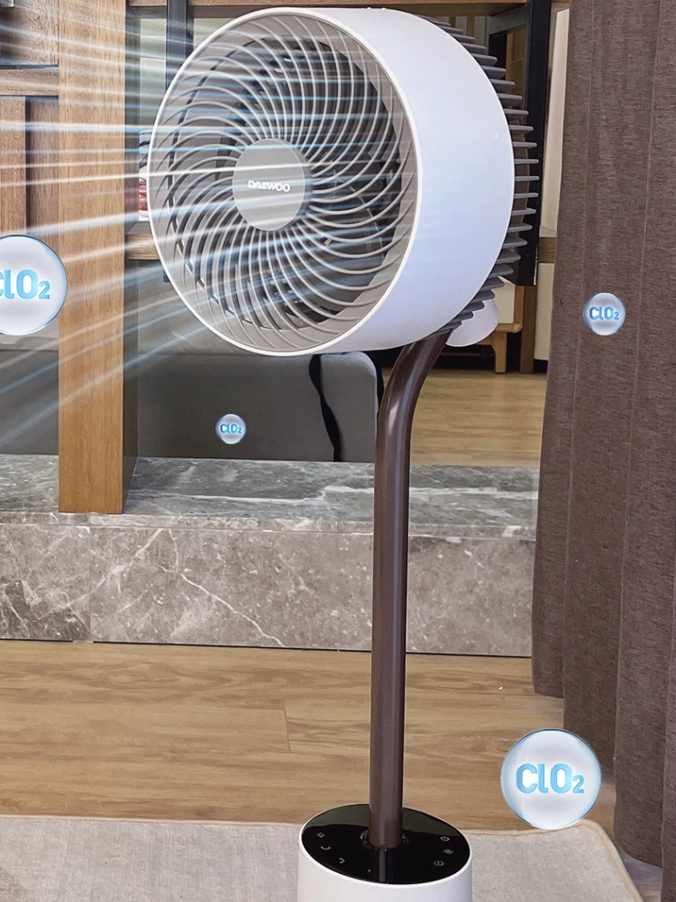 Air Circulator Household Electric DC Floor Fan Remote Control Vertical Shaking Head DAYU FOOD Loop Fan Electric Fan