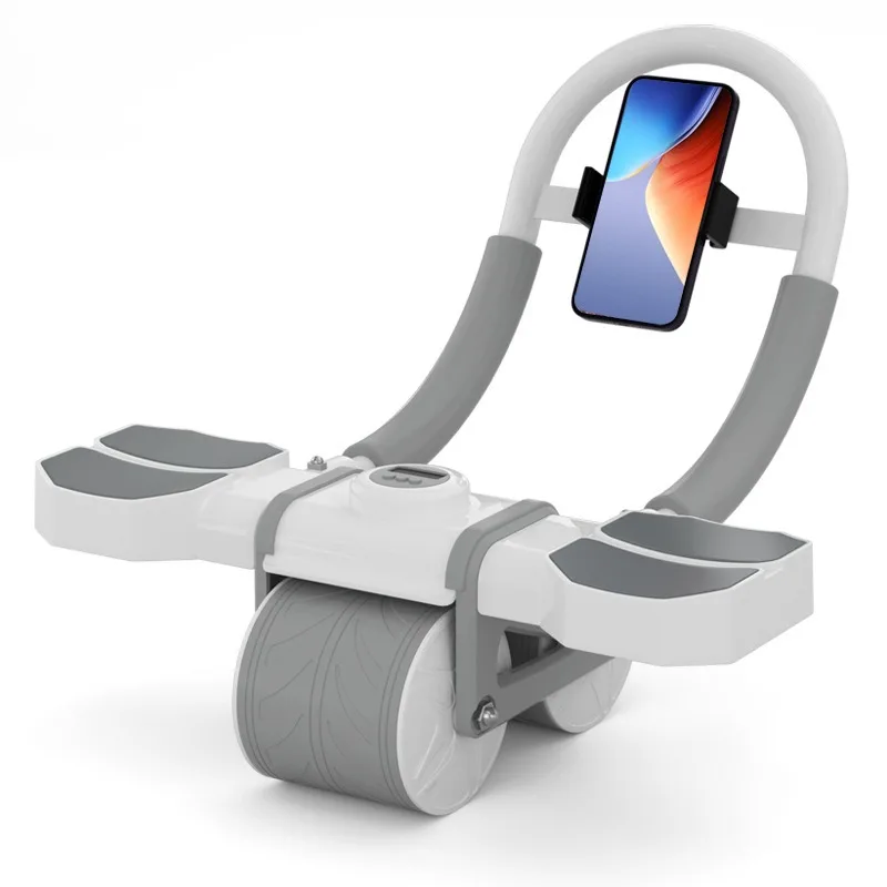 

Abdominal Wheel Upgraded Household Automatic Rebound Abdominal Curling Device for Abdominal Muscles Thin Belly Unisex Fitness