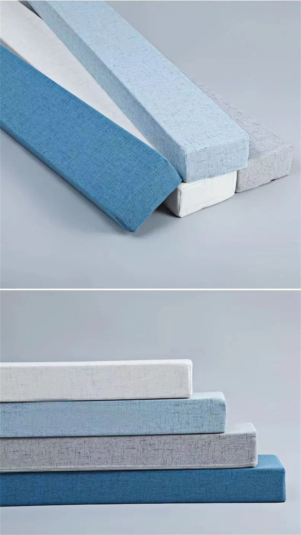 Bed Extender Headboard Pillow, Mattress Gap Filler, Closed Gap Between Mattress Headboard and Wall Bed Cushion, Sofa Pad