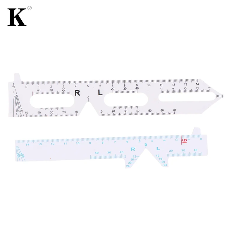 1Pcs Measure Optical Vernier PD Ruler Pupil Distance Meter Eye Ophthalmic Tool