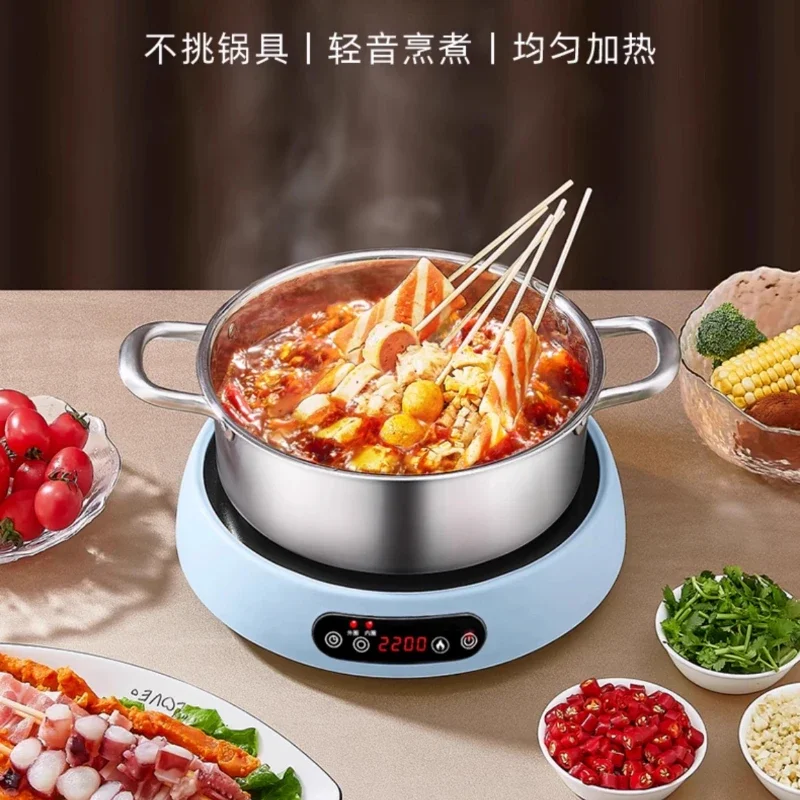 موقد سيراميك كهربائي جديد طباخ التعريفي المنزلي موقد موجة الضوء الجديد وعاء ساخن موقد كهربائي خاص متعدد الوظائف