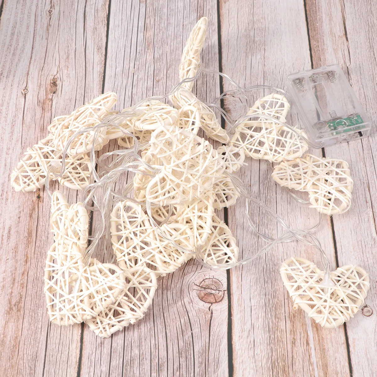 

Светодиодная гирлянда 2,5 м с сердечками, теплый белый свет, 20 лампочек, низкое энергопотребление, высокая яркость, для декора спальни, отеля, клуба, реквизит для фотосъемки