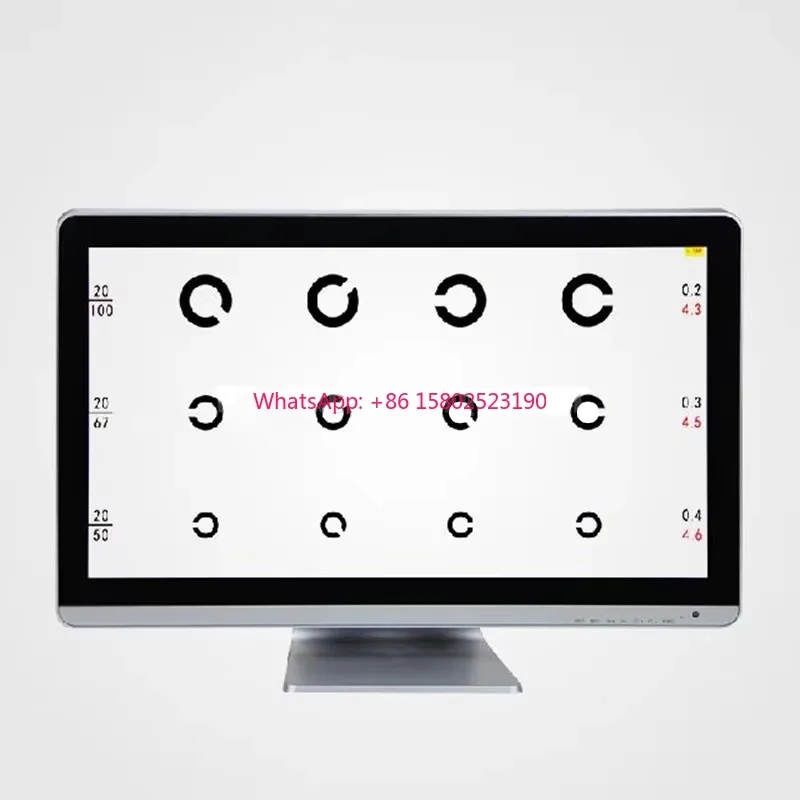 

China's Bestsellers Optical Instruments Lcd Visual Chart Eye Vision Testing Acuity Monitor MAC Appearance Vision Chart Projector