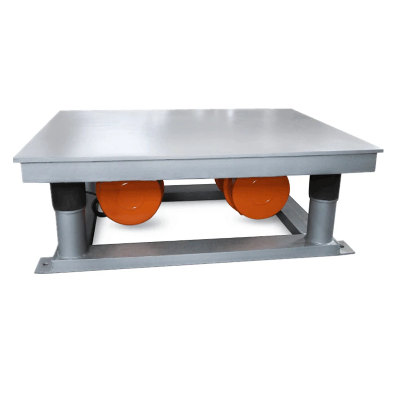 High-Efficient Electric Industrial Concrete Vibrating Table Machine Core Motor Surface Cement Mortar Vibrator Shaking Table