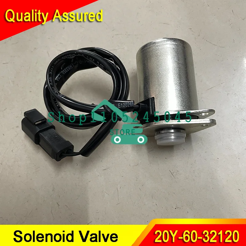 Rotary Solenoid Valve 20Y-60-32120 20Y6032120 For PC220-7 PC300-7 PC400-7 PC130-7 Excavator Part